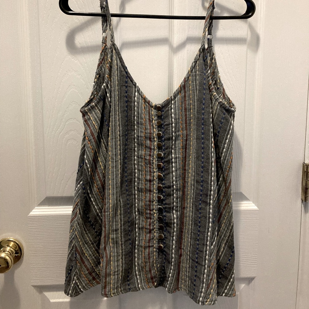 EN CRÈME medium striped cami